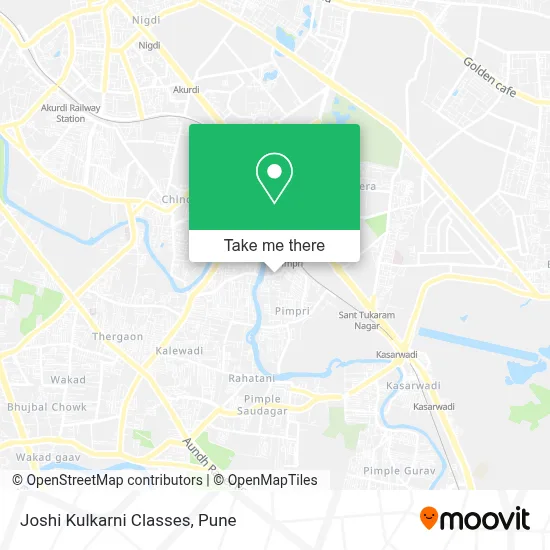 Joshi Kulkarni Classes map