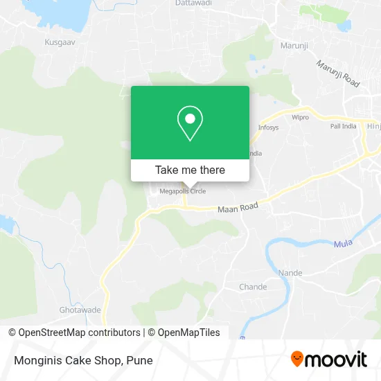 Monginis Cake Shop map
