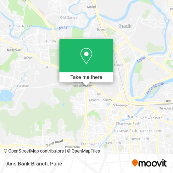 Axis Bank Branch map