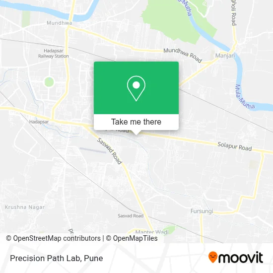 Precision Path Lab map