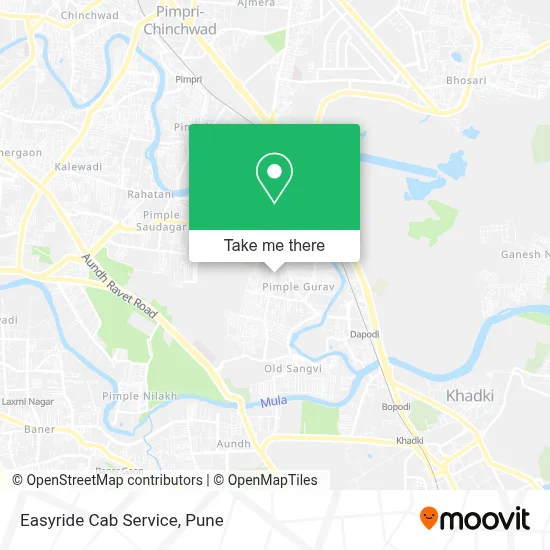 Easyride Cab Service map