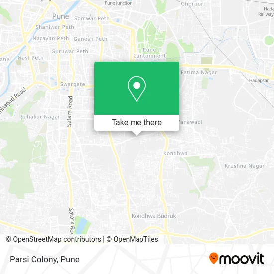 Parsi Colony map