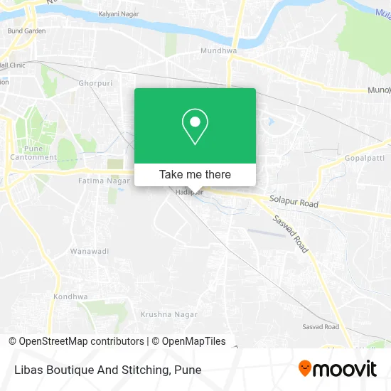 Libas Boutique And Stitching map