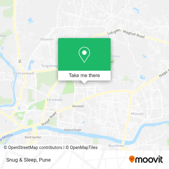 Snug & Sleep map