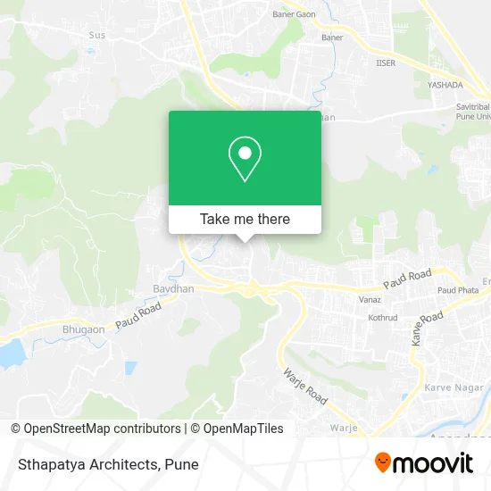 Sthapatya Architects map