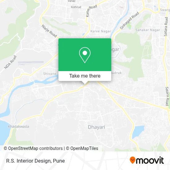 R.S. Interior Design map