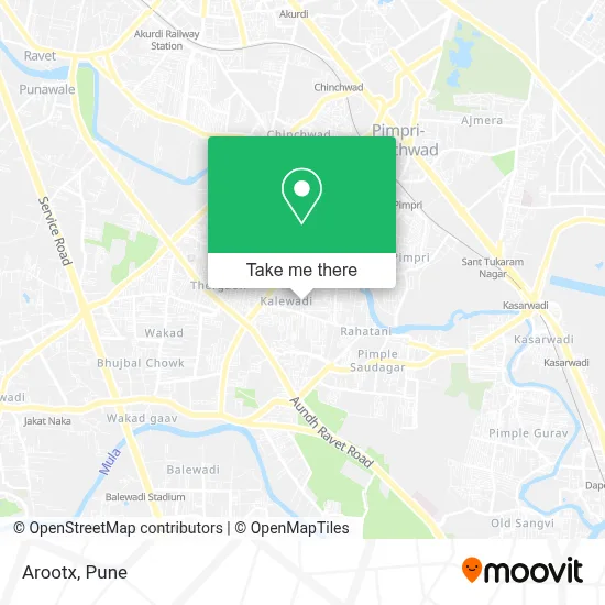 Arootx map
