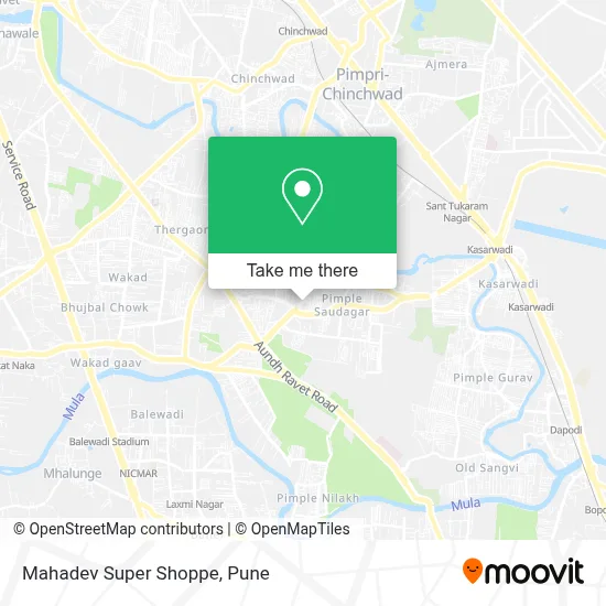 Mahadev Super Shoppe map