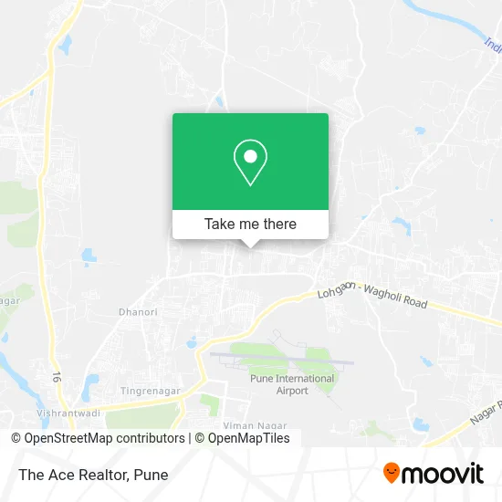 The Ace Realtor map