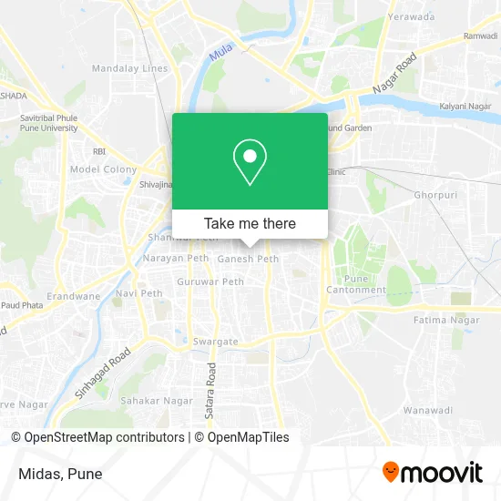 Midas map