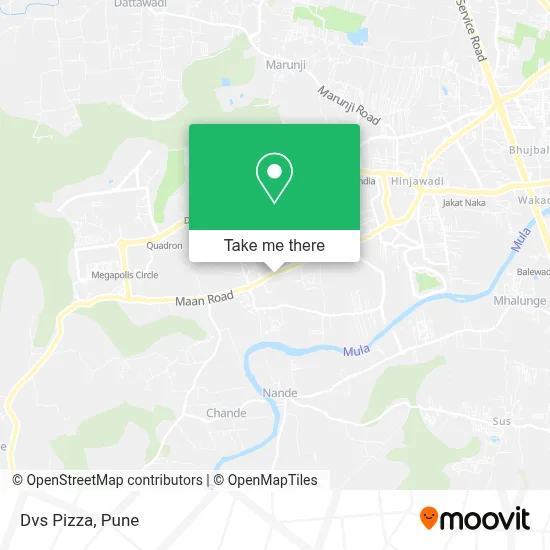 Dvs Pizza map