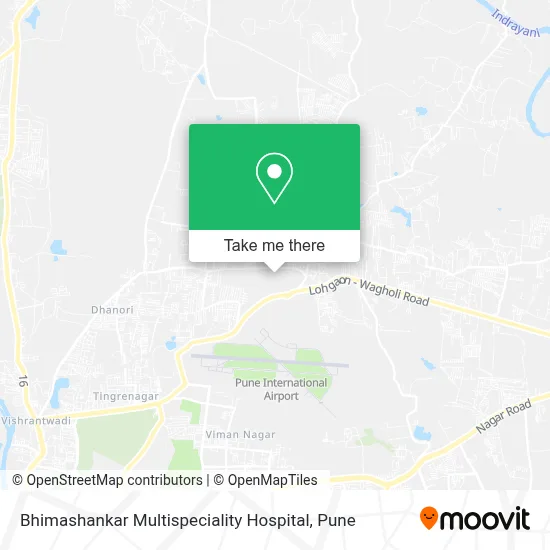 Bhimashankar Multispeciality Hospital map