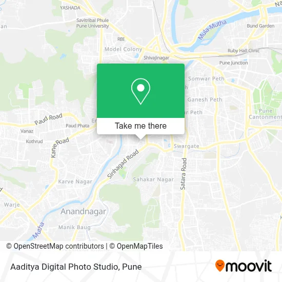Aaditya Digital Photo Studio map