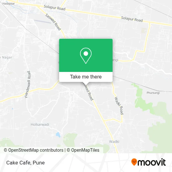 Cake Cafe map