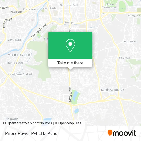 Priora Power Pvt LTD map