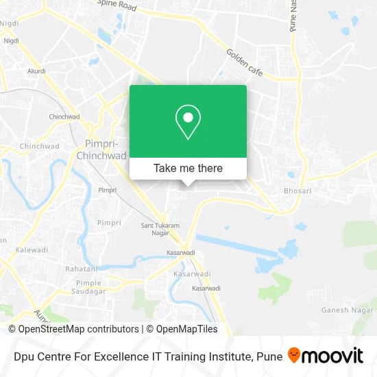 Dpu Centre For Excellence IT Training Institute map