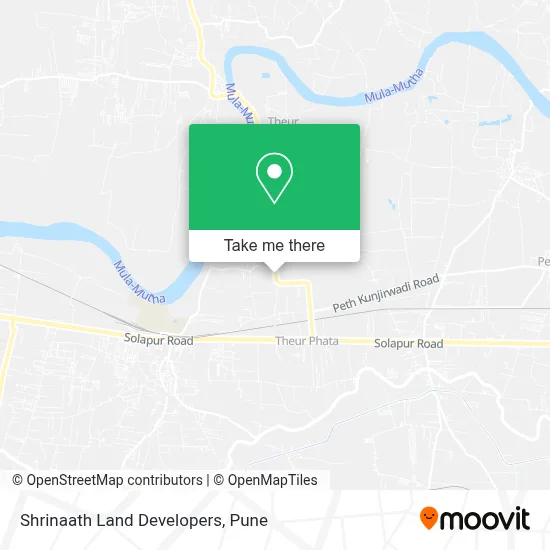 Shrinaath Land Developers map