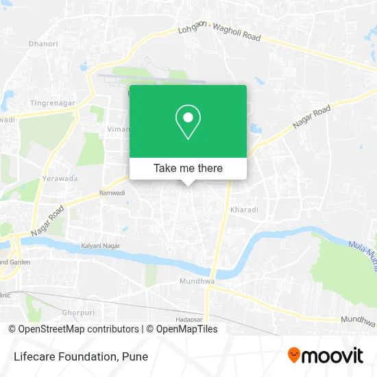 Lifecare Foundation map