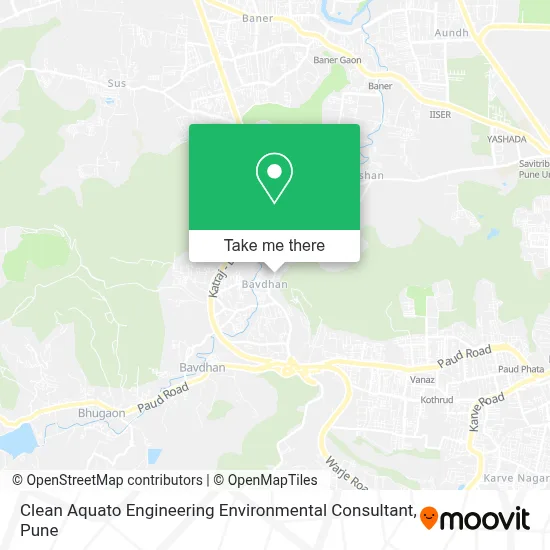 Clean Aquato Engineering Environmental Consultant map