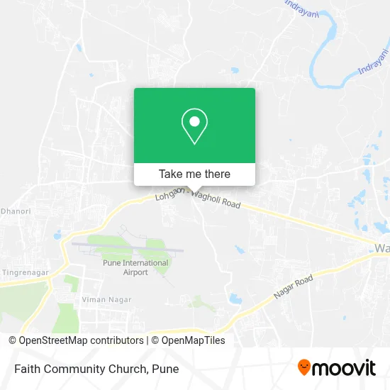Faith Community Church map