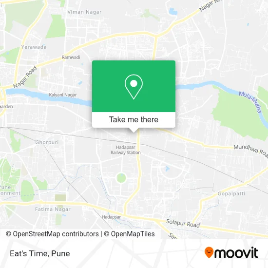Eat's Time map