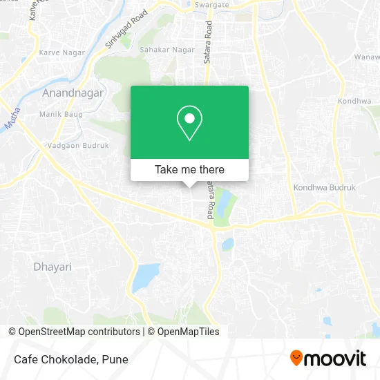 Cafe Chokolade map