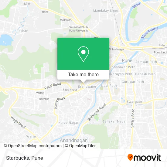 Starbucks map