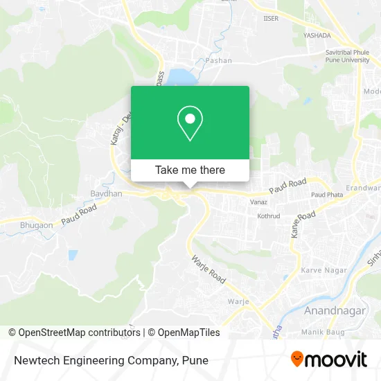 Newtech Engineering Company map