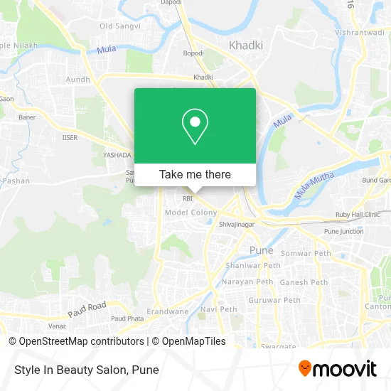 Style In Beauty Salon map