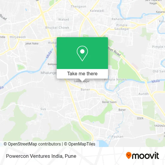 Powercon Ventures India map