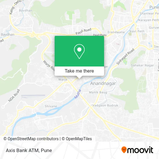 Axis Bank Atm map