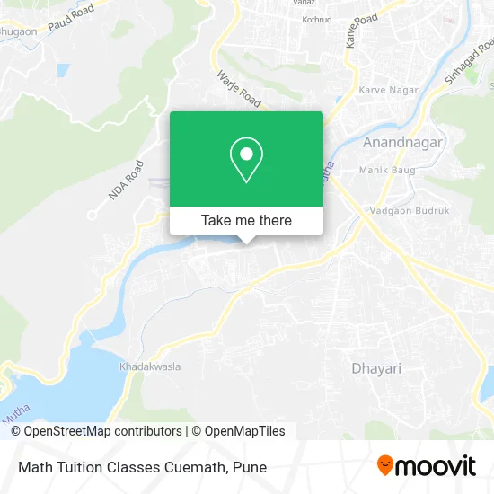 Math Tuition Classes Cuemath map