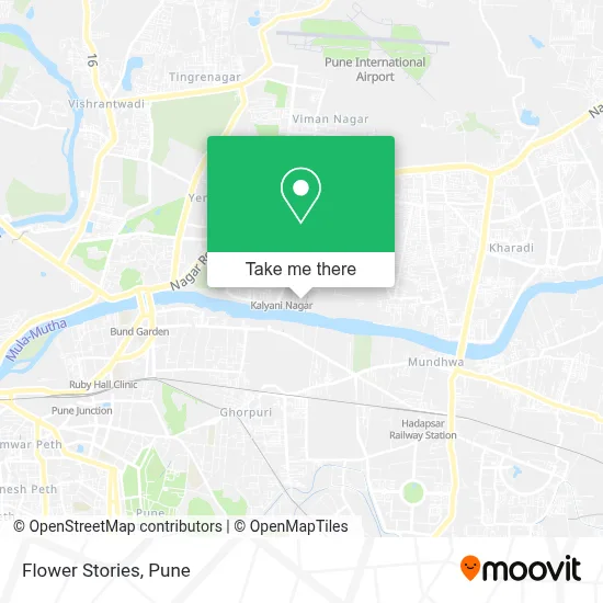 Flower Stories map