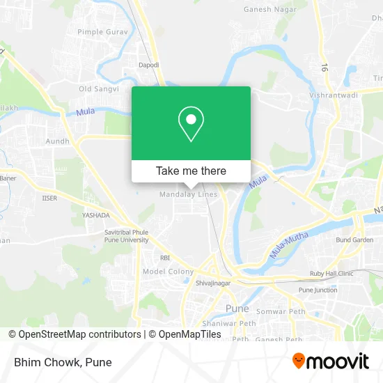 Bhim Chowk map