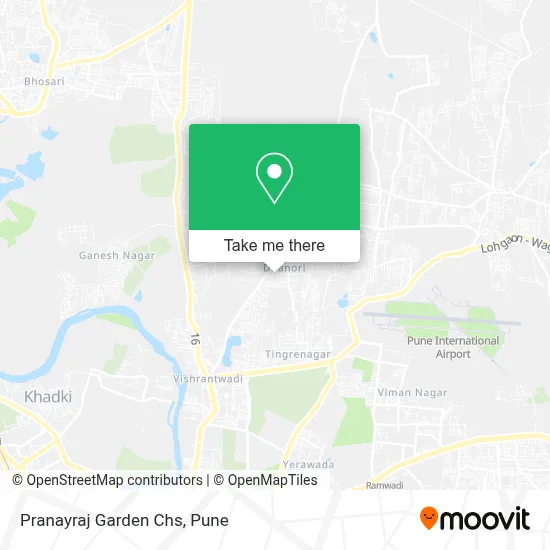 Pranayraj Garden Chs map