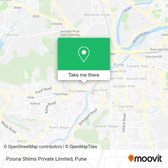 Poona Shims Private Limited map