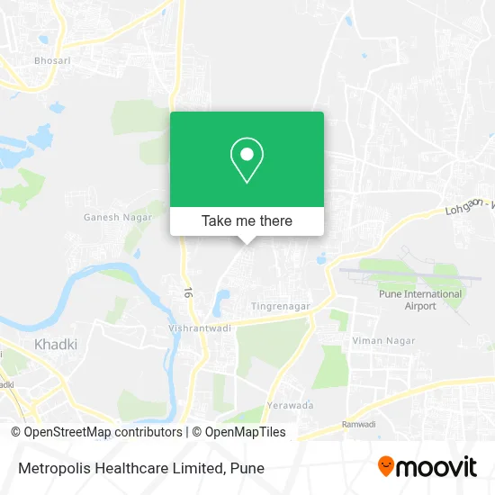 Metropolis Healthcare Limited map