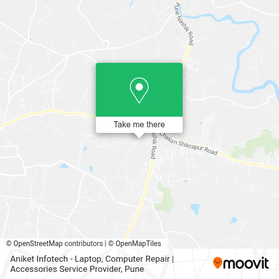 Aniket Infotech - Laptop, Computer Repair | Accessories Service Provider map
