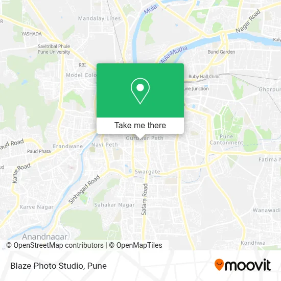 Blaze Photo Studio map