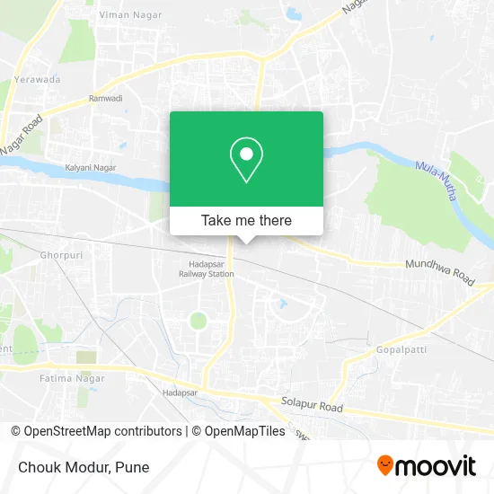 Chouk Modur map