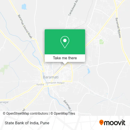 State Bank Of India map