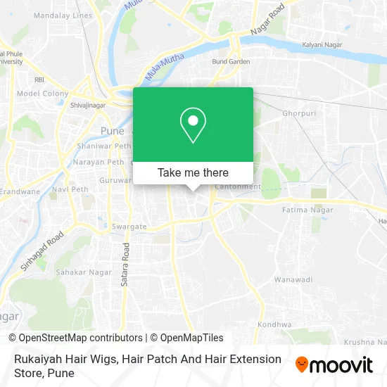 Rukaiyah Hair Wigs, Hair Patch And Hair Extension Store map