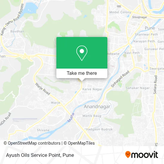 Ayush Oils Service Point map