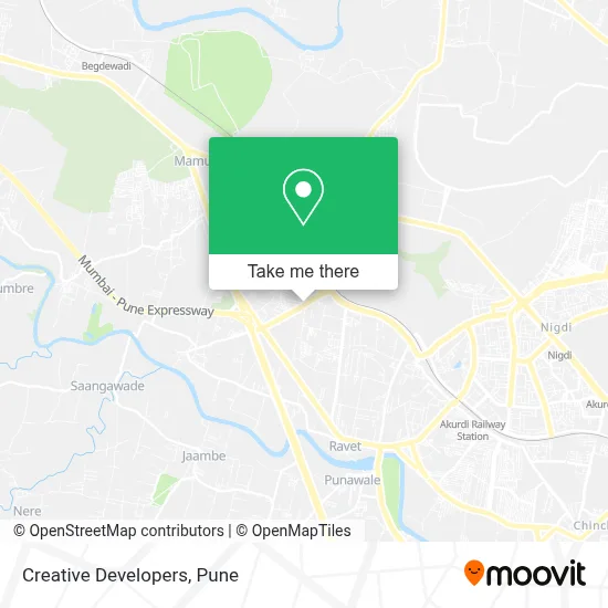 Creative Developers map