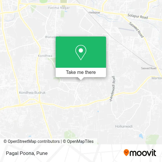 Pagal Poona map