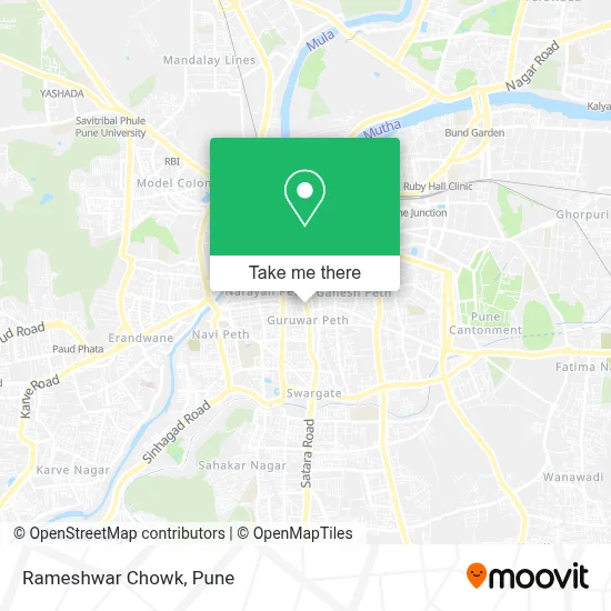 Rameshwar Chowk map