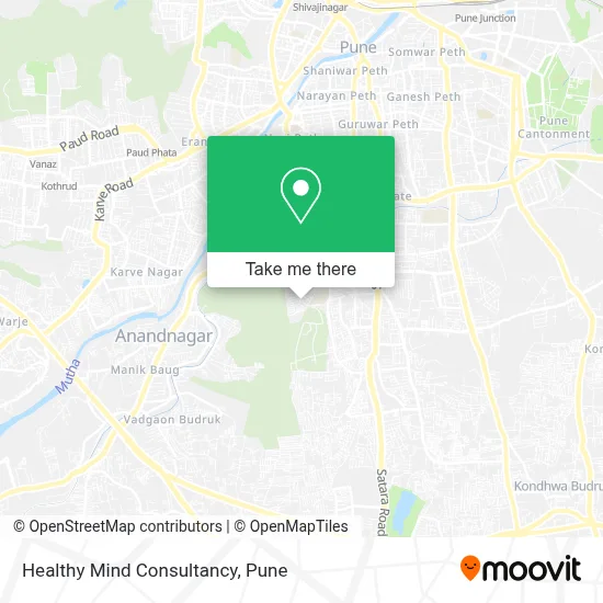 Healthy Mind Consultancy map