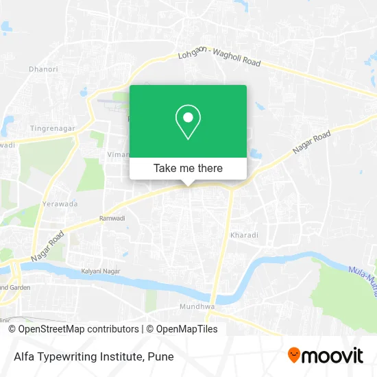 Alfa Typewriting Institute map