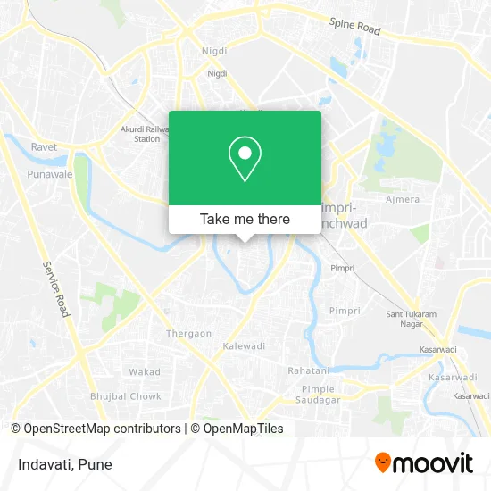 Indavati map