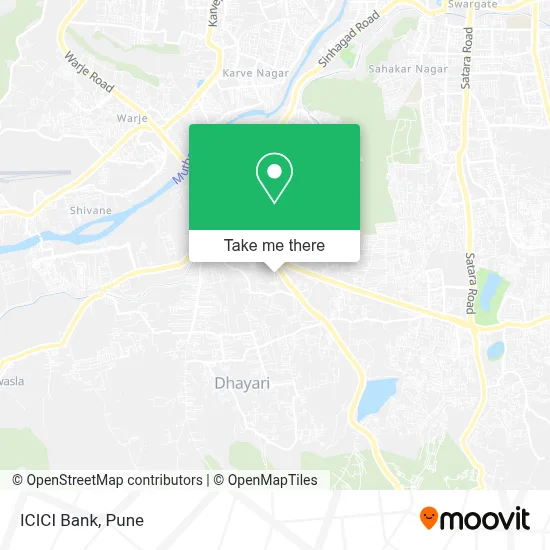 ICICI Bank map